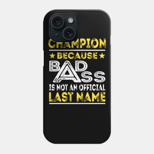 CHAMPION Phone Case