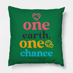 Save The Planet Earth Day Environmentalist Environment Activist Activism Pillow