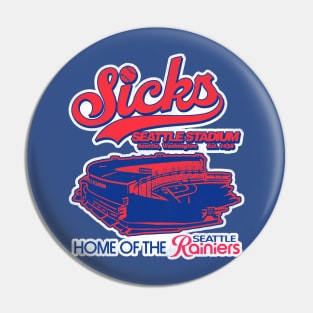 Defunct Sicks Seattle Stadium (Rainiers Baseball) Pin