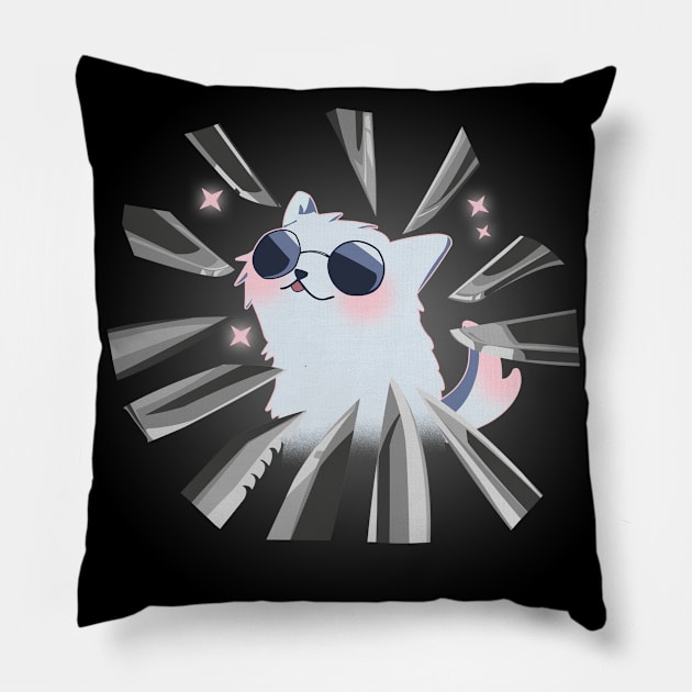 catoru meme Pillow by Afire