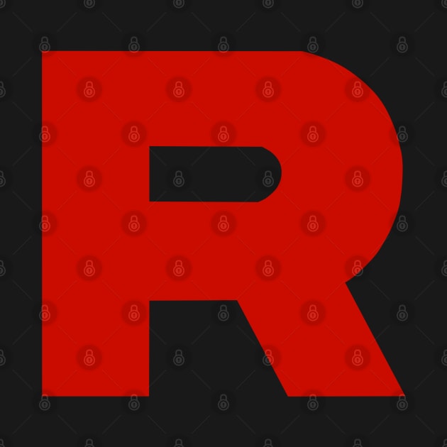 Red R by Kitopher Designs