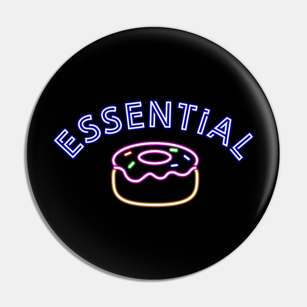 Essential Neon - Donut Pin by CCDesign