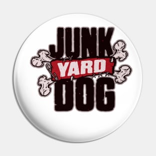 Junkyard Dog Logo Pin