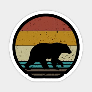 Bear Sunset Shirt / Bear Shirt / Bears Gifts / Bear Lover Gift / Retro Vintage / Animal Lovers / Grizzly Bear / Panda Polar Tank Top Hoodie Magnet