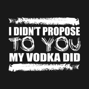 Funny Vodka T-Shirt