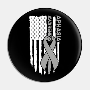 Aphasia Awareness Flag Aphasia Pin