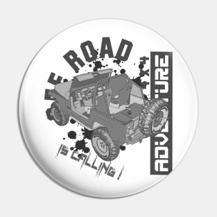 Off Road Adventure Pin