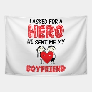 Girlfriends, boyfriend, hero Tapestry