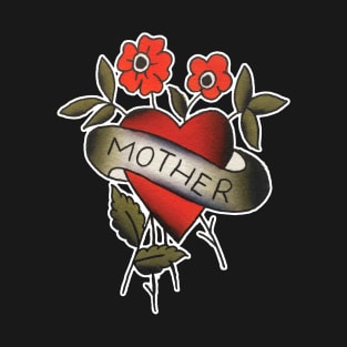 Mother Love Tattoo Design T-Shirt