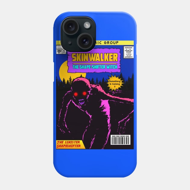 Skinwalker comic Phone Case by theanomalius_merch