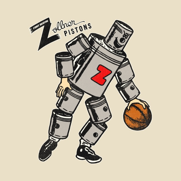 Defunct Fort Wayne Zollner Pistons Basketball Team by Defunctland