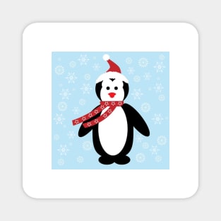 Pinguino de navidad Magnet