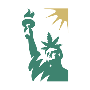 Statue of Liberty Cannabis T-Shirt