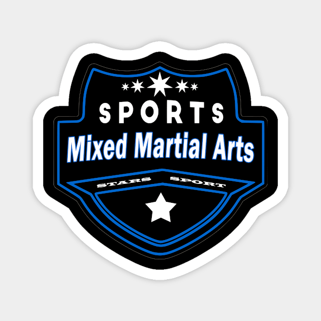 Sports Mixed Martial arts Magnet by Creative Has