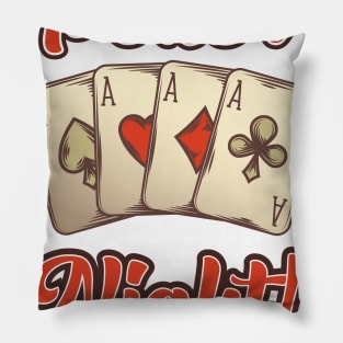 Poker Cards Pillow