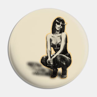 Retro Donna Summer Pin