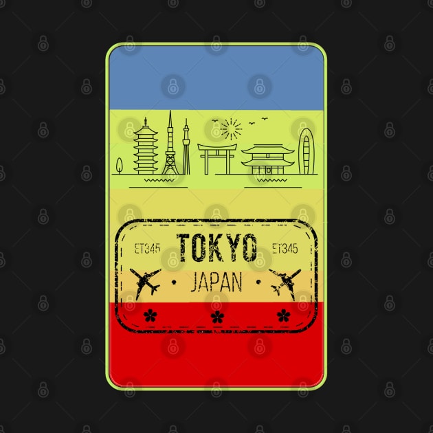 Tokyo Vacay by Donald Agunikyle Merch