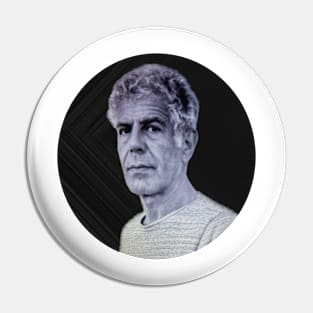 The Young Anthony Bourdain Pin