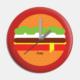 Burger Time Pin