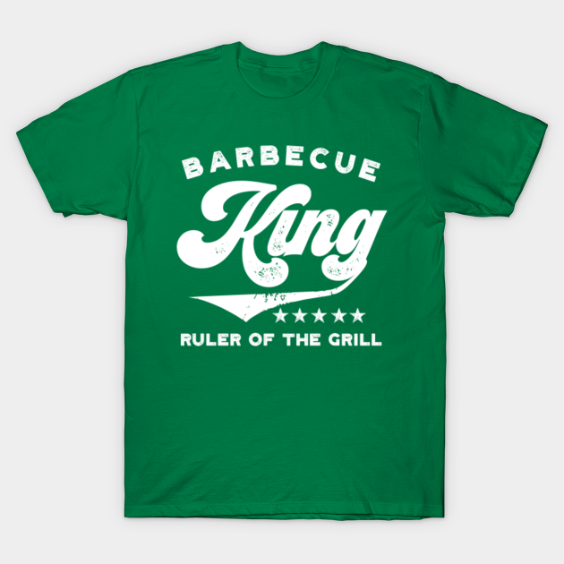 Discover Barbecue king ruler of the grill mens retro bbq grilling - Mens Bbq Barbecue Retro - T-Shirt