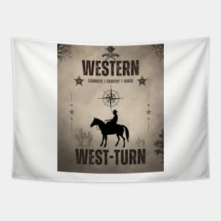 Western Design Tapestry