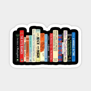 Banned Books Stack Magnet