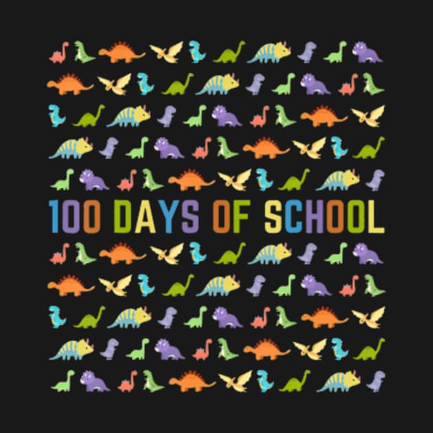 100th Day of School Dinosaurs Easy 100 Days of School by Cristian Torres