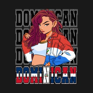 Dominican Republic Latin Girl Dominicana T-Shirt