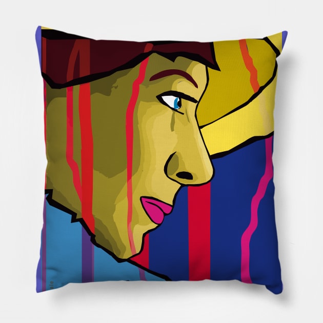 Sara Teasdale II Pillow by Exile Kings 