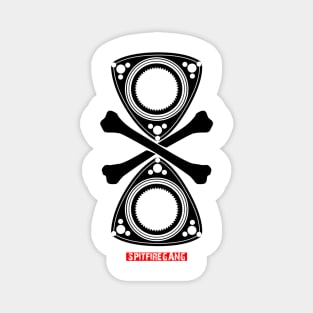 Rotor Crossbones Magnet