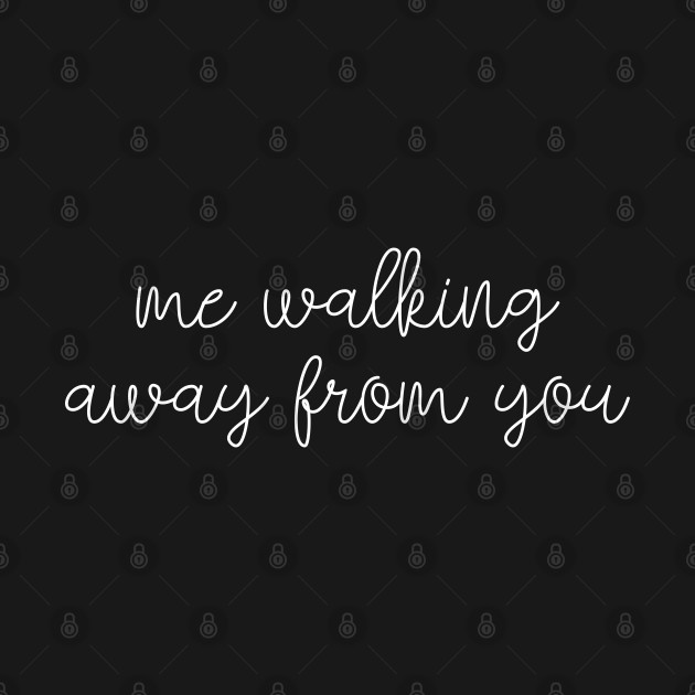 Me Walking Towards You, Me Walking Away From You by TreetopDigital