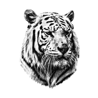 White tiger portrait T-Shirt