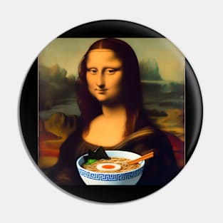 mona lisa - ramen mona lisa Pin