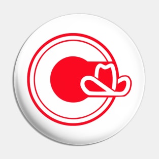 Calgary Flag Decal Pin