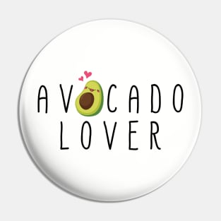 Avocado Lover Powered By Plants Vegan Diet Gift Pin