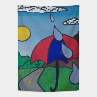 Raindrop Ride Tapestry