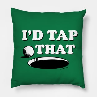 I'd Tap That Golf Pillow