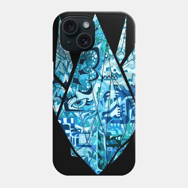 Set in Ice Phone Case by paintchips