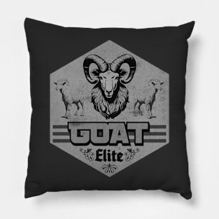 Goat Elite Team BW Pillow