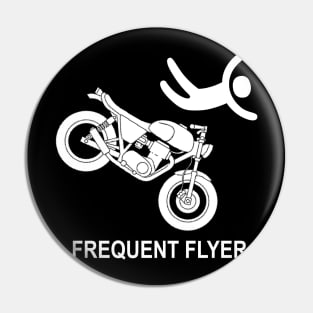 Motorcycle Frequent Flyer Pin