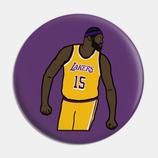 Demarcus Cousins NBA Los Angeles Lakers Pin