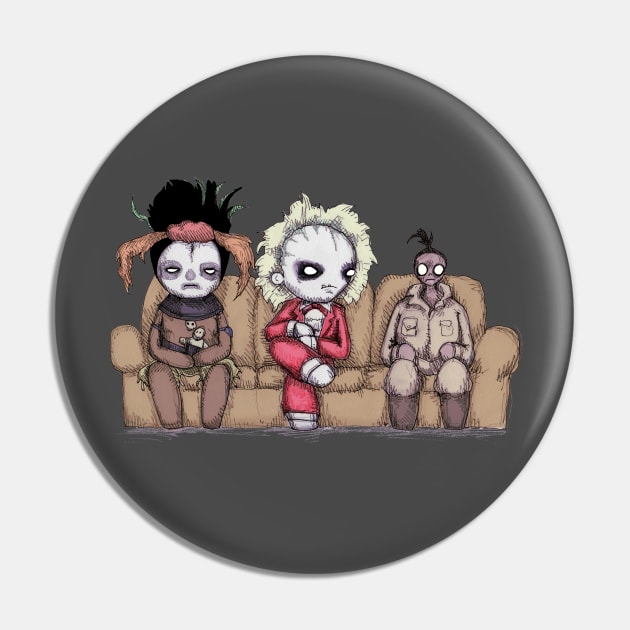 The Waiting Room Pin by LVBart