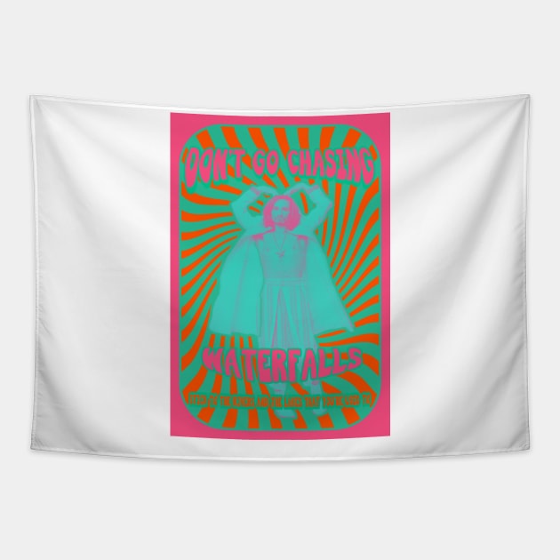 Klaus The Umbrella Academy Psychedelic Cult Print Tapestry by BasicBeach