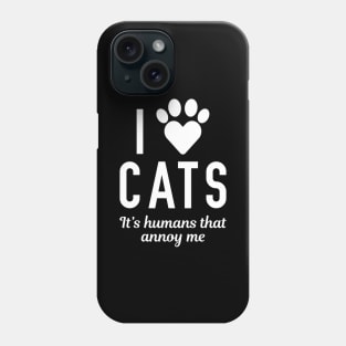 I Love Cats Phone Case