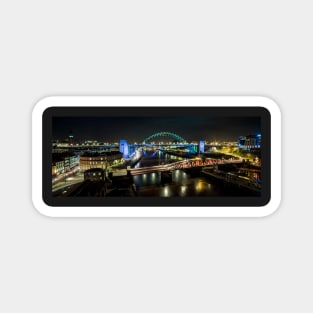 The Tyne Bridge Panoramic Magnet