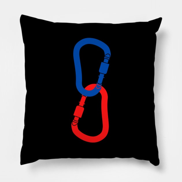 Rock Climbing Pillow by Climbinghub