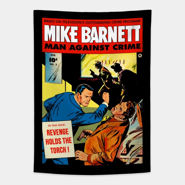 Mike Barnett #3 Tapestry by BigOrangeShirtShop