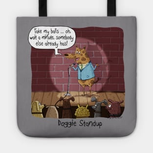 Doggie Standup Comedian Tote