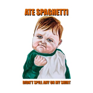 Success Kid meme - Spaghetti T-Shirt