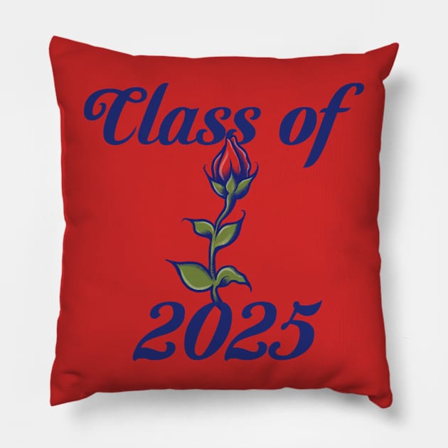 Class of 2025 Pillow by bubbsnugg